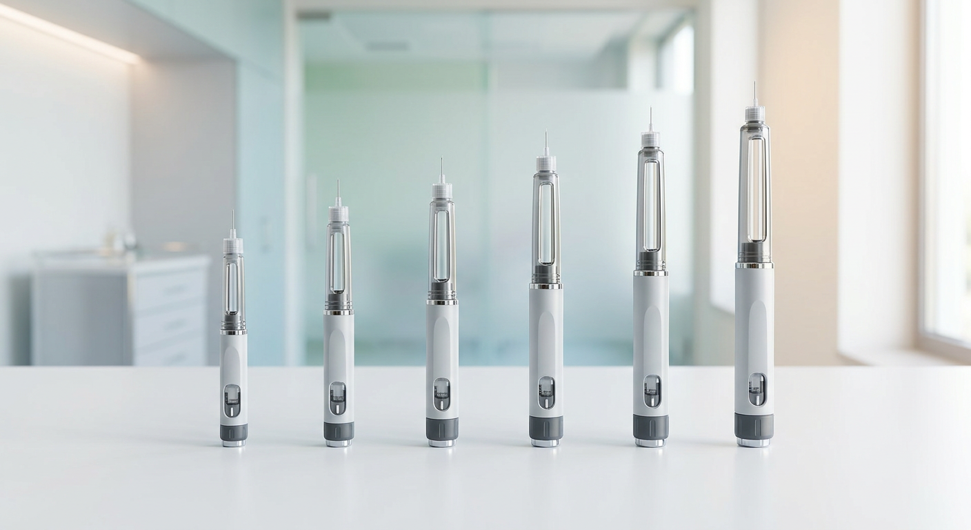 Geleidelijk doseerschema van Mounjaro van 2,5 mg tot 15 mg per week