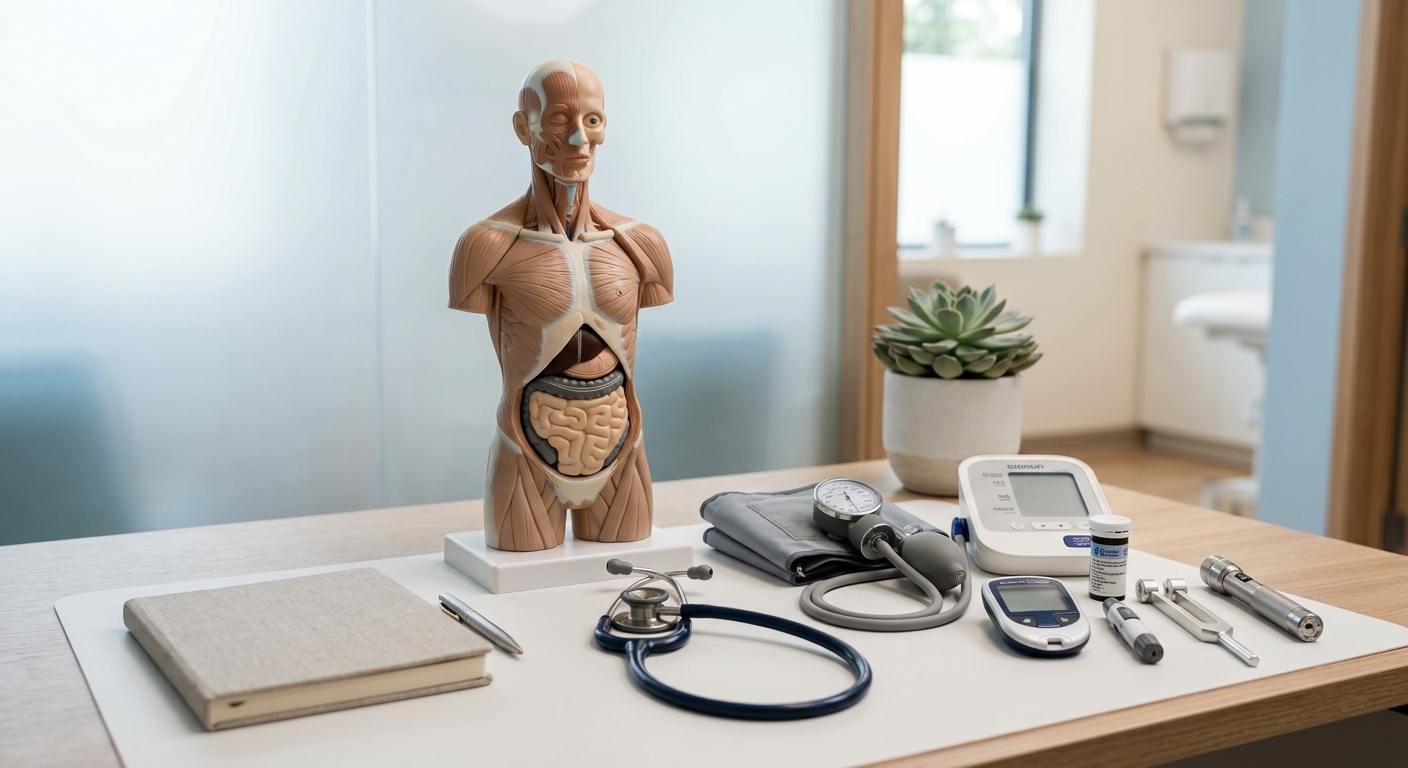 Overzicht gevolgen overgewicht gezondheid met organen en risicofactoren