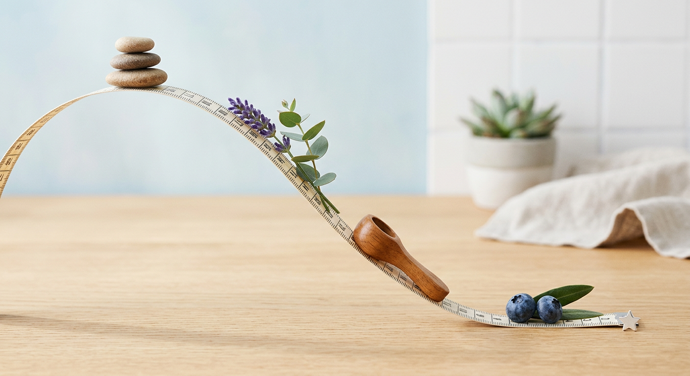 Grafiek met gewichtsverlies resultaten van semaglutide over 12 maanden