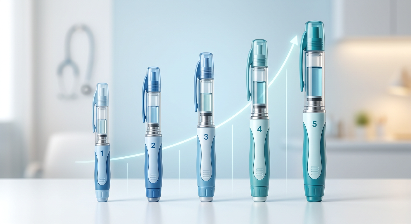 Overzicht van Wegovy doseringen en bijbehorende maandelijkse kosten in Nederland